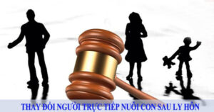 thay doi quyen nuoi con sau ly hon