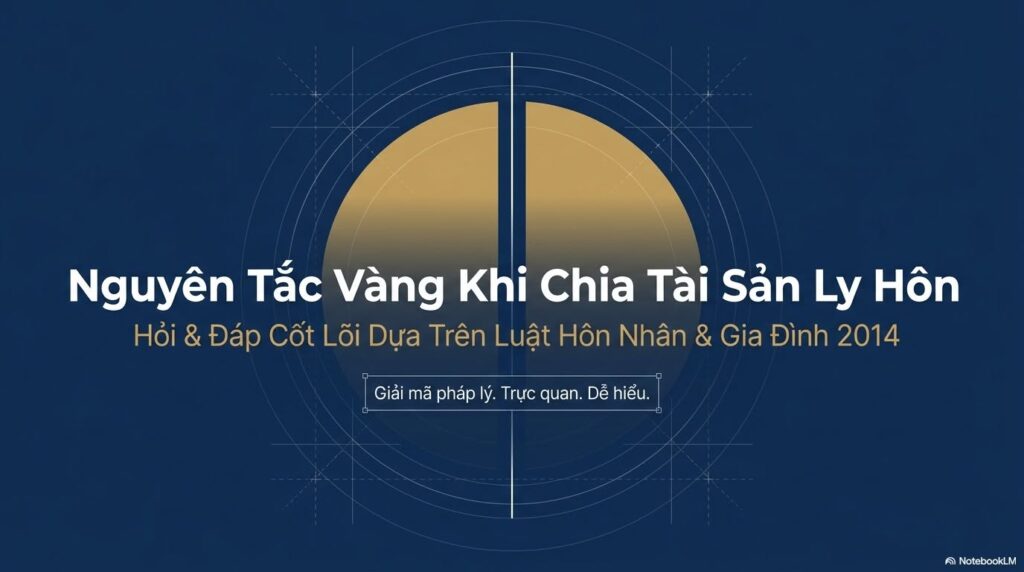 1. Nguyen tac vang khi chia tai san ly hon