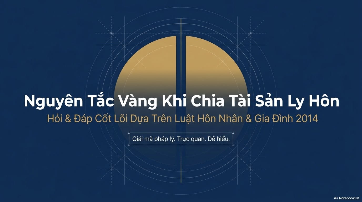 1. Nguyen tac vang khi chia tai san ly hon