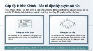 1. QD ve dinh chinh huy thu hoi GCN QSDD