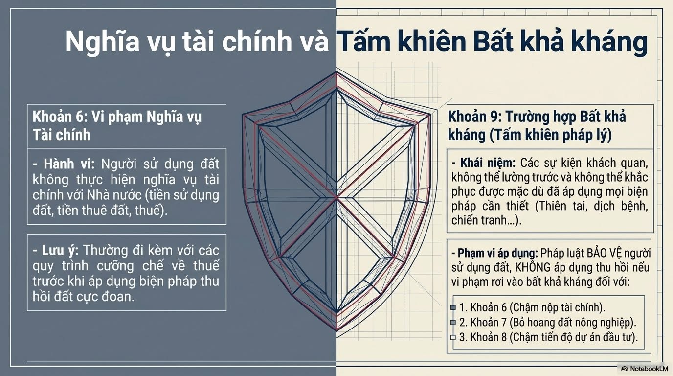 6. Cac truong hop thu hoi dat do vi pham theo Luat dat dai 2024
